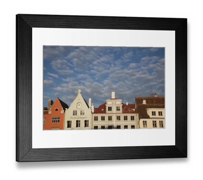 Framed Print : Estonia, Tallinn, buildings on Raekoja Plats, Town Hall Square Framed Print : Estonia, Tallinn, buildings on Raekoja Plats, Town Hall Square