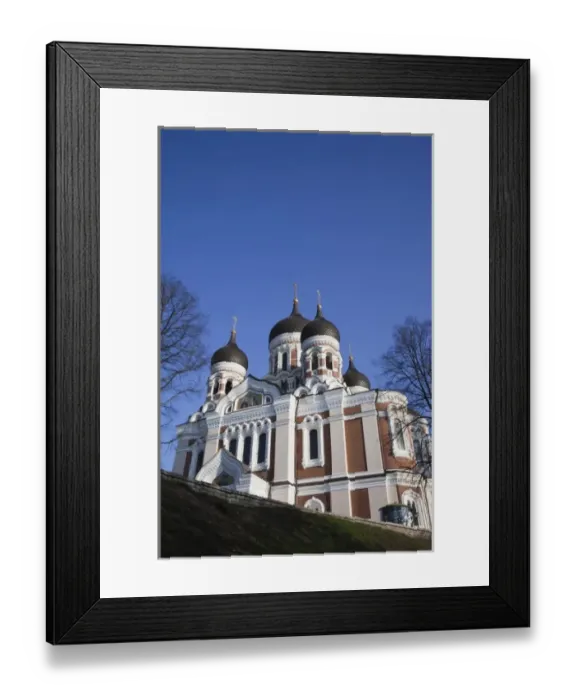 Framed Print : Estonia, Tallinn, Old Town, Toompea, Alexander Nevsky Russian Orthodox Cathedral Framed Print : Estonia, Tallinn, Old Town, Toompea, Alexander Nevsky Russian Orthodox Cathedral