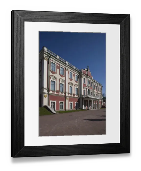 Framed Print : Estonia, Tallinn, Kadriorg area, Kadriorg Palace, b. 1736 Framed Print : Estonia, Tallinn, Kadriorg area, Kadriorg Palace, b. 1736