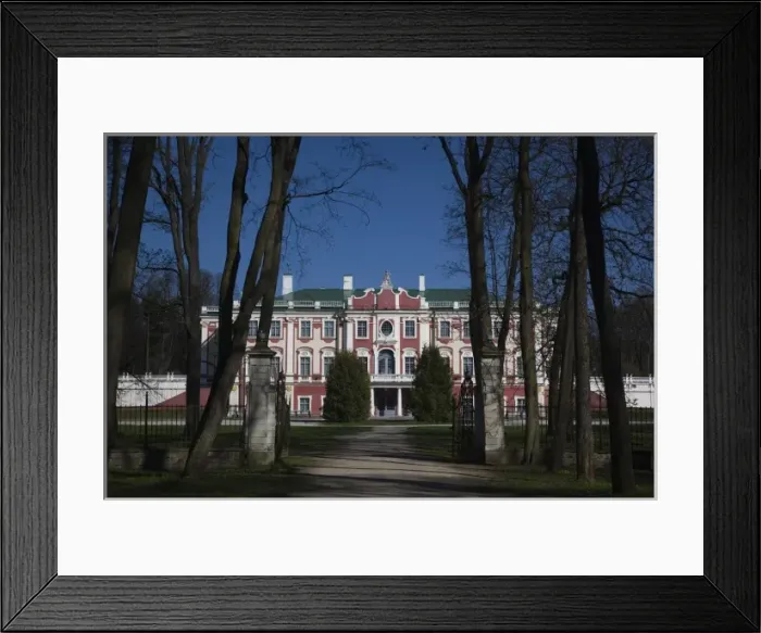 Framed Print : Estonia, Tallinn, Kadriorg area, Kadriorg Palace, b. 1736