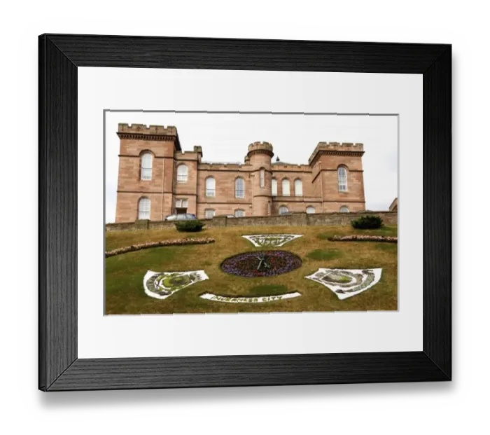 Framed Print : Front entrance of the famous Inverness Castle in quaint town of Inverness Scotland Framed Print : Front entrance of the famous Inverness Castle in quaint town of Inverness Scotland