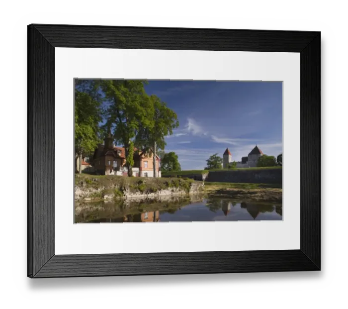 Framed Print : Estonia, Western Estonia Islands, Saaremaa Island, Kuressaare, Kuressaare Castle Park Framed Print : Estonia, Western Estonia Islands, Saaremaa Island, Kuressaare, Kuressaare Castle Park
