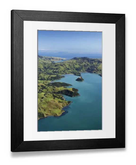 Framed Print : New Zealand, Akaroa Harbour, Banks Peninsula, Canterbury, South Island, New Zealand Framed Print : New Zealand, Akaroa Harbour, Banks Peninsula, Canterbury, South Island, New Zealand