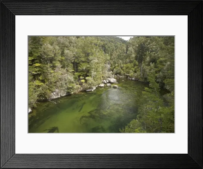Framed Print : Falls River, Abel Tasman Coastal Track, Abel Tasman National Park, Nelson Region Framed Print : Falls River, Abel Tasman Coastal Track, Abel Tasman National Park, Nelson Region