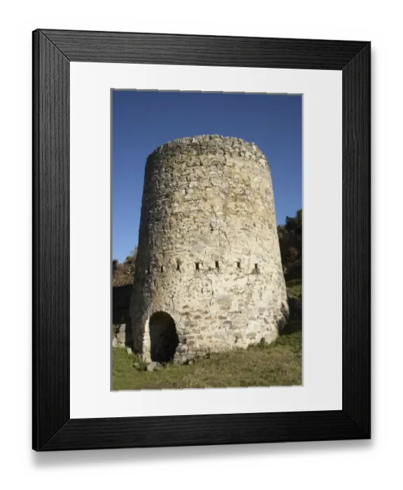 Framed Print : New Zealand, South Island, South Canterbury, Kakahu Lime Kiln, near Geraldine Framed Print : New Zealand, South Island, South Canterbury, Kakahu Lime Kiln, near Geraldine