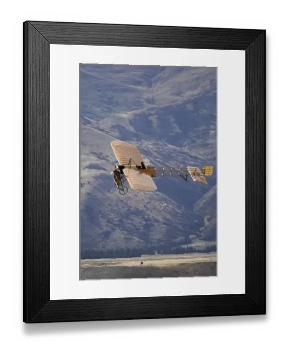 Framed Print : New Zealand, Otago, Wanaka, Warbirds Over Wanaka, Vintage Bleriot XI Aircraft ( 1909 ) Framed Print : New Zealand, Otago, Wanaka, Warbirds Over Wanaka, Vintage Bleriot XI Aircraft ( 1909 )
