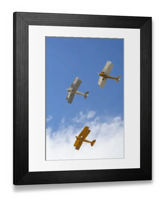 Framed Print : New Zealand, Otago, Wanaka, Warbirds Over Wanaka, De Havilland DH 82A Tiger Moth Biplanes Framed Print : New Zealand, Otago, Wanaka, Warbirds Over Wanaka, De Havilland DH 82A Tiger Moth Biplanes