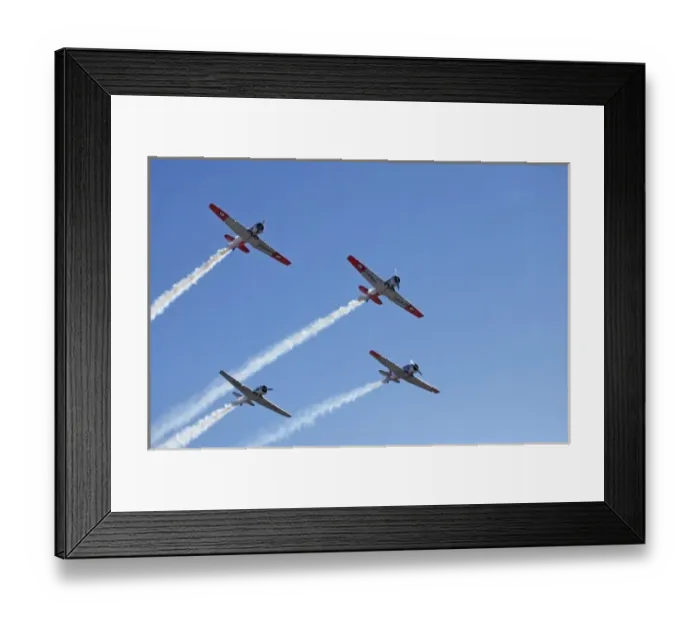 Framed Print : New Zealand, Otago, Wanaka, Warbirds Over Wanaka, North American Harvards, or T-6 Texans Framed Print : New Zealand, Otago, Wanaka, Warbirds Over Wanaka, North American Harvards, or T-6 Texans