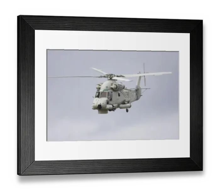 Framed Print : New Zealand, Otago, Wanaka, Warbirds Over Wanaka, Seasprite Helicopter (Kaman SH Framed Print : New Zealand, Otago, Wanaka, Warbirds Over Wanaka, Seasprite Helicopter (Kaman SH