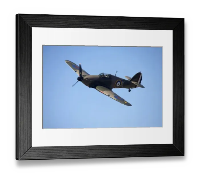 Framed Print : Hawker Hurricane - British and allied WWII Fighter Plane Framed Print : Hawker Hurricane - British and allied WWII Fighter Plane