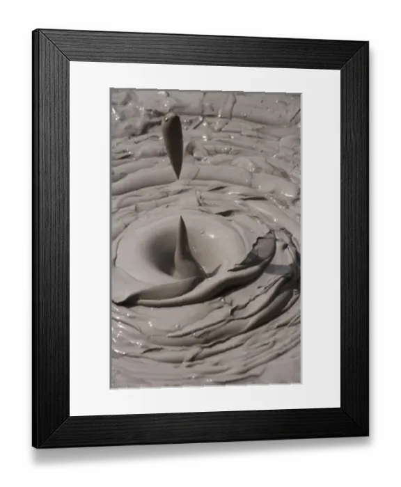 Framed Print : New Zealand, North Island, Rotorua, Boiling Mud in thermal area Framed Print : New Zealand, North Island, Rotorua, Boiling Mud in thermal area
