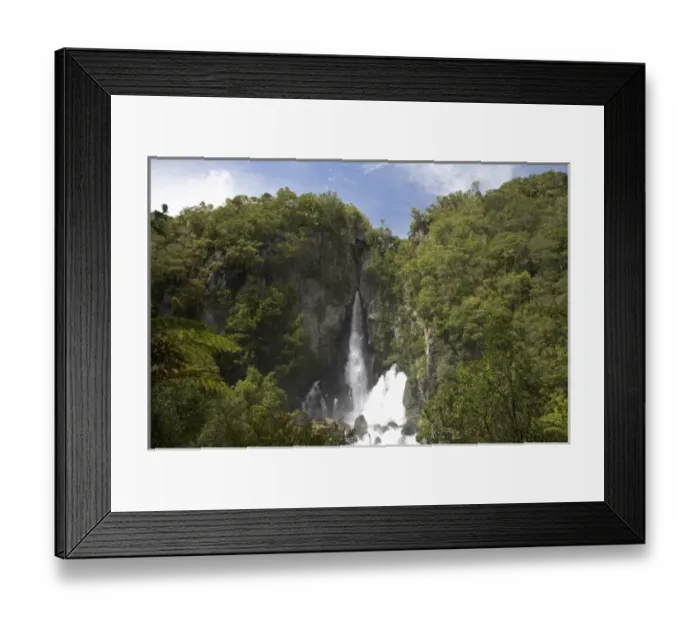 Framed Print : New Zealand, North Island, Eastern Bay of Plenty, Tarawera Falls, Tarawera River Framed Print : New Zealand, North Island, Eastern Bay of Plenty, Tarawera Falls, Tarawera River
