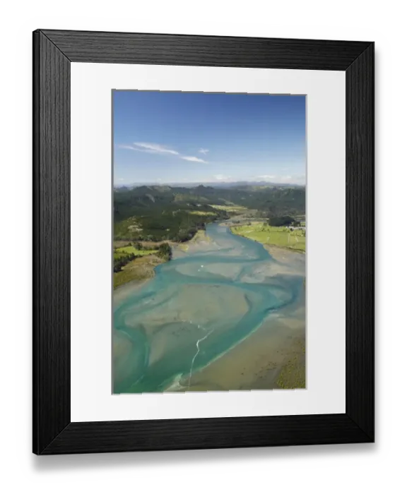 Framed Print : Tairua Harbour, Coromandel Peninsula, North Island, New Zealand - aerial Framed Print : Tairua Harbour, Coromandel Peninsula, North Island, New Zealand - aerial
