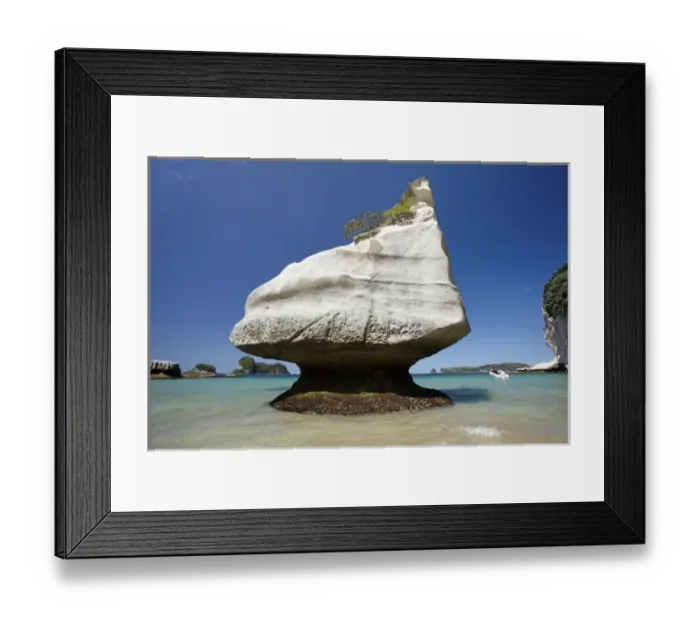 Framed Print : Rock formation, Mares Leg Cove, Cathedral Cove, Coromandel Peninsula, North Island Framed Print : Rock formation, Mares Leg Cove, Cathedral Cove, Coromandel Peninsula, North Island