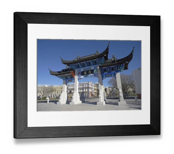 Framed Print : Gateway, Chinese Gardens, Dunedin, Otago, South Island, New Zealand Framed Print : Gateway, Chinese Gardens, Dunedin, Otago, South Island, New Zealand