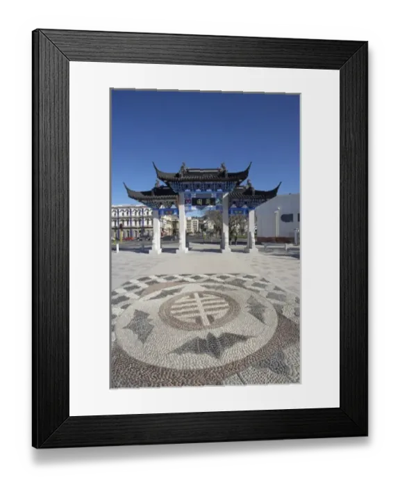Framed Print : Gateway, Chinese Gardens, Dunedin, Otago, South Island, New Zealand Framed Print : Gateway, Chinese Gardens, Dunedin, Otago, South Island, New Zealand