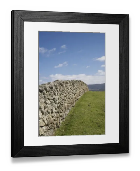 Framed Print : Historic Stone Wall, Otago Peninsula, Dunedin, Otago, South Island, New Zealand Framed Print : Historic Stone Wall, Otago Peninsula, Dunedin, Otago, South Island, New Zealand
