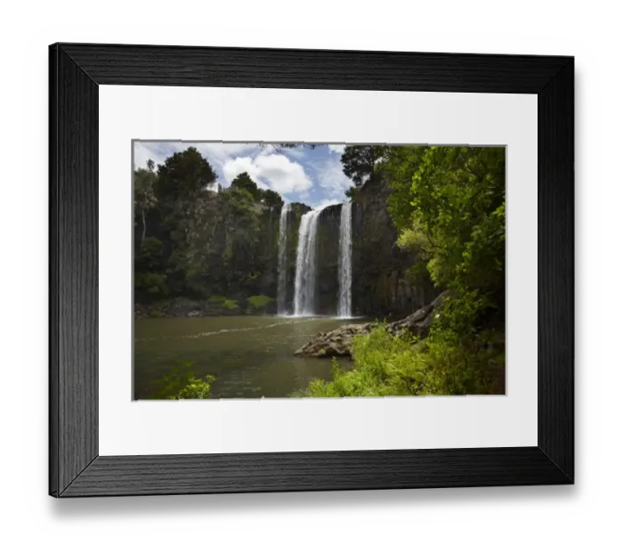 Framed Print : Whangarei Falls, Whangarei, Northland, North Island, New Zealand