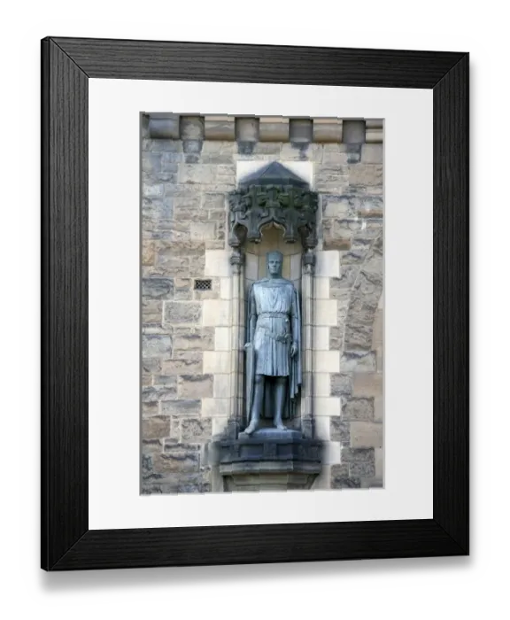 Framed Print : Edinburgh, Scotland. The knights stand gaurd over the entrance to Edinburgh Castle Framed Print : Edinburgh, Scotland. The knights stand gaurd over the entrance to Edinburgh Castle