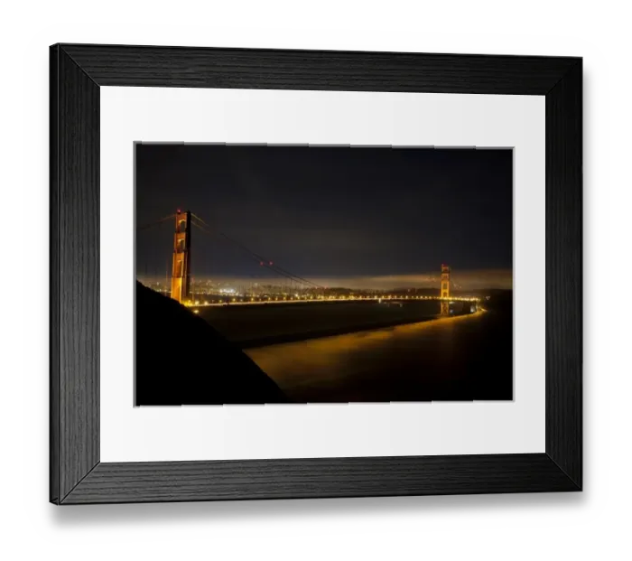 Framed Print : The Golden Gate Bridge from the Marin Headlands in San Francisco, California, USA Framed Print : The Golden Gate Bridge from the Marin Headlands in San Francisco, California, USA