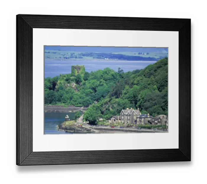 Framed Print : United Kingdom, Scotland, Oban. Donollie Castle Framed Print : United Kingdom, Scotland, Oban. Donollie Castle