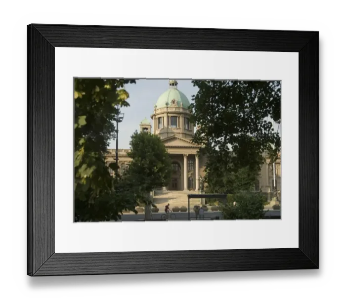 Framed Print : Europe, Serbia