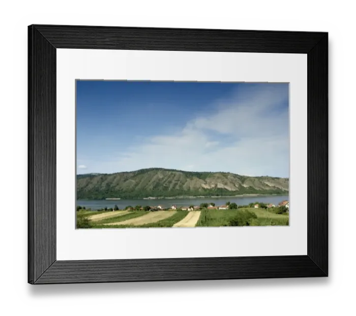 Framed Print : Serbia, Kladovo, Danube river Framed Print : Serbia, Kladovo, Danube river