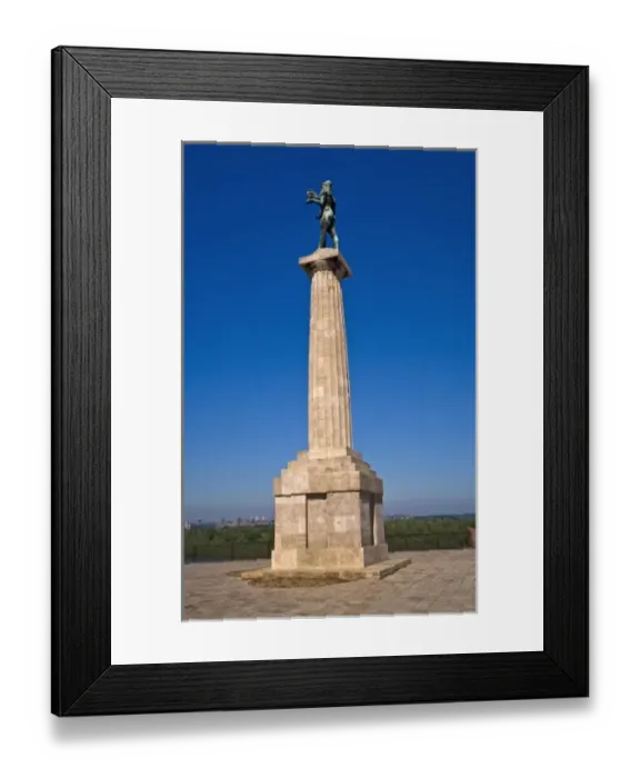 Framed Print : A view of Victory Monument at Kalemegdan Fortress in Belgrade Serbia Framed Print : A view of Victory Monument at Kalemegdan Fortress in Belgrade Serbia