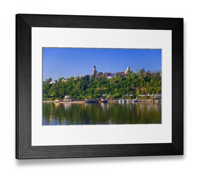 Framed Print : Arriving Belgrade Serbia