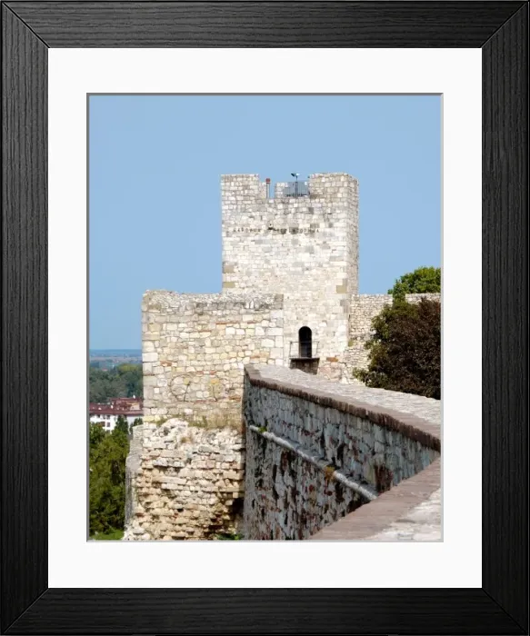 Framed Print : Serbia, Belgrade. Partial view of the Fort Framed Print : Serbia, Belgrade. Partial view of the Fort