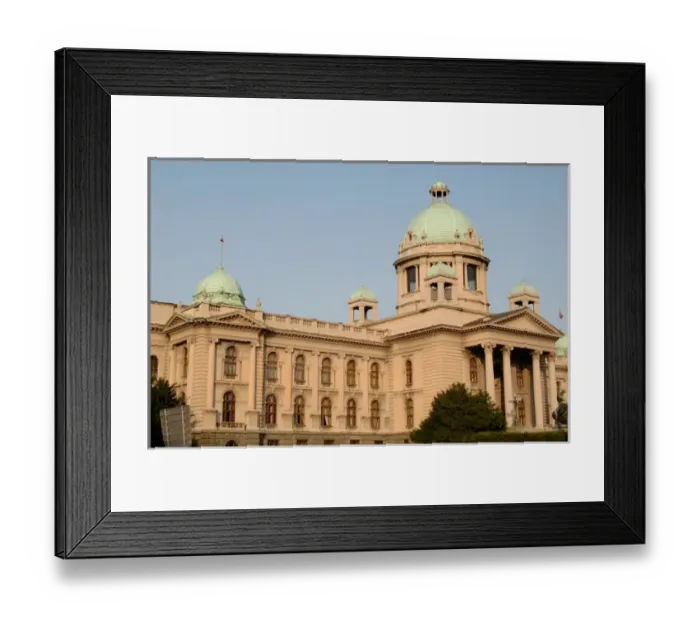 Framed Print : Europe, Serbia