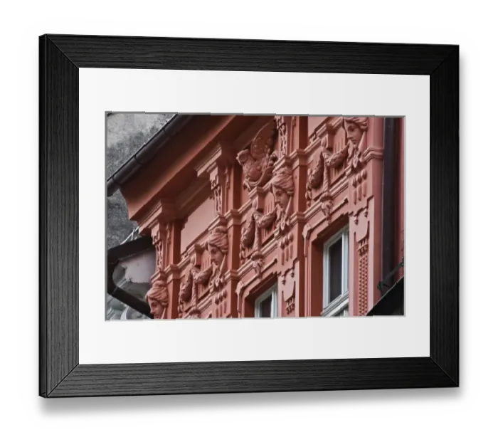 Framed Print : Architectural details, Ljubljana, Slovenia Framed Print : Architectural details, Ljubljana, Slovenia