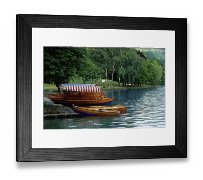 Framed Print : Europe, Slovenia, Lake Bled Framed Print : Europe, Slovenia, Lake Bled