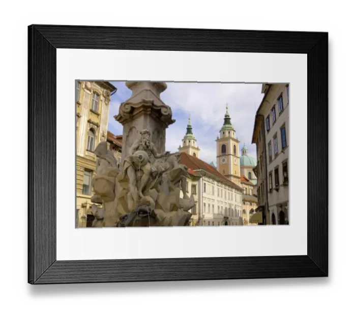 Framed Print : Europe, Slovenia