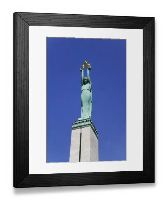 Framed Print : Monument of Freedom, Riga, Latvia Framed Print : Monument of Freedom, Riga, Latvia