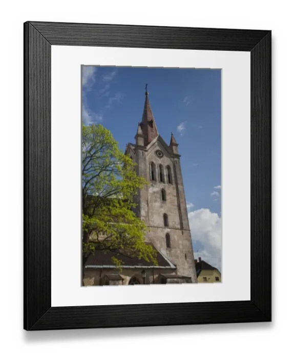 Framed Print : Latvia, Northeastern Latvia, Vidzeme Region, Gauja National Park, Cesis, St. John s