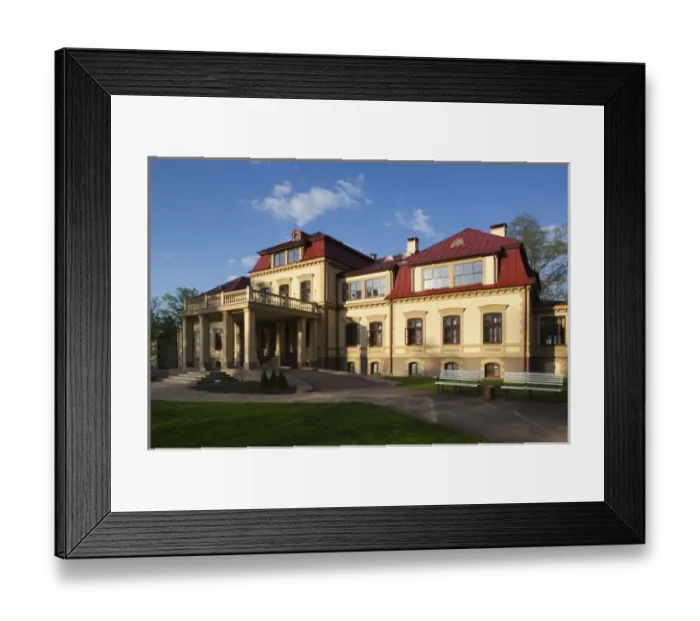 Framed Print : Latvia, Northeastern Latvia, Vidzeme Region, Gauja National Park, Dikli, Dikli Castle
