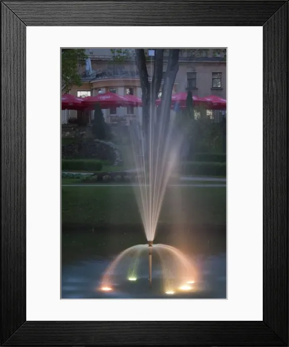 Framed Print : Latvia, Northeastern Latvia, Vidzeme Region, Gauja National Park, Cesis, May Park fountains Framed Print : Latvia, Northeastern Latvia, Vidzeme Region, Gauja National Park, Cesis, May Park fountains
