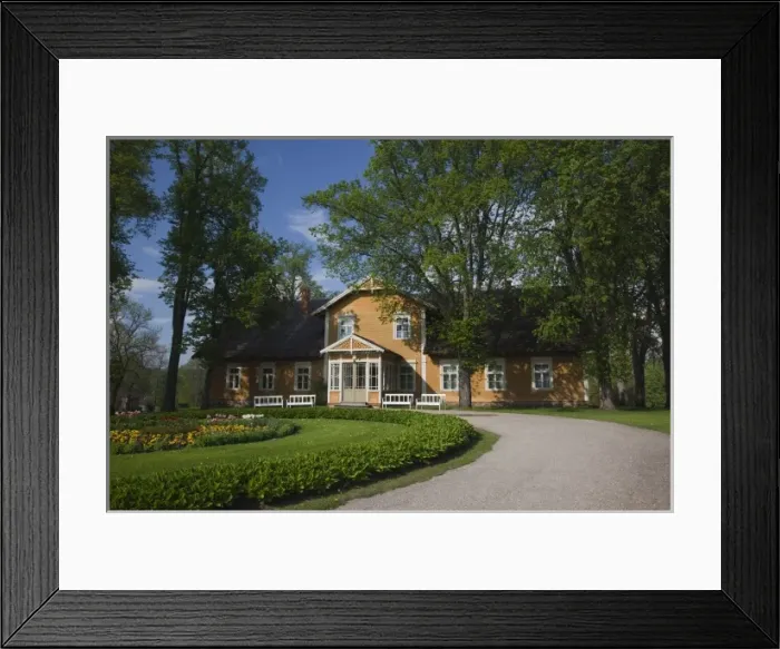 Framed Print : Latvia, Northeastern Latvia, Vidzeme Region, Gauja National Park, Sigulda, Turaida Museum Reserve