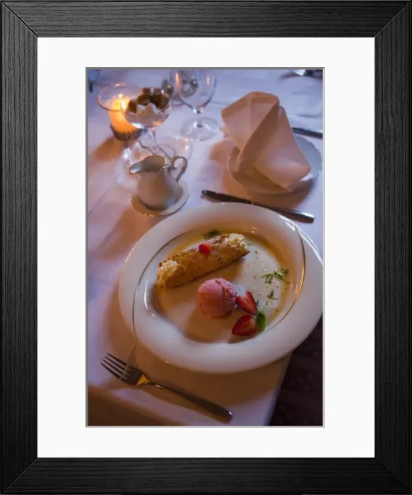 Framed Print : Latvia, Northeastern Latvia, Vidzeme Region, Gauja National Park, Birini, Birini Castle restaurant