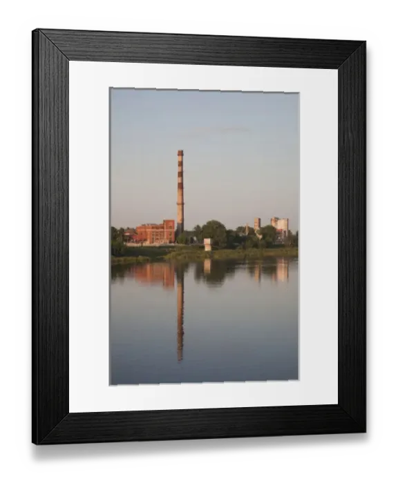 Framed Print : Latvia, Riga, Southeastern Latvia, Latgale Region, Daugava River Valley, Daugavpils