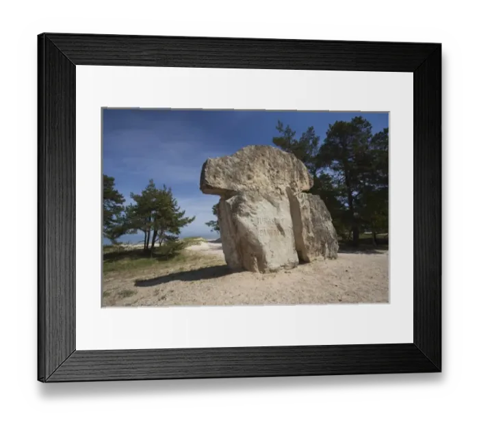 Framed Print : Latvia, Western Latvia, Kurzeme Region, Cape Kolka, Kolkasrags, Kolka, Slitere National Park