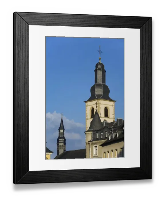 Framed Print : St Michel Church, Luxembourg Framed Print : St Michel Church, Luxembourg