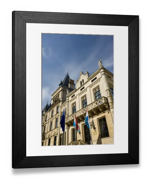 Framed Print : Luxembourg, Luxembourg City. Palais Grand Ducal, Grand Dukes Palace