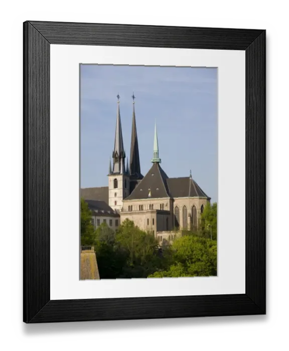 Framed Print : Europe, Luxembourg Framed Print : Europe, Luxembourg