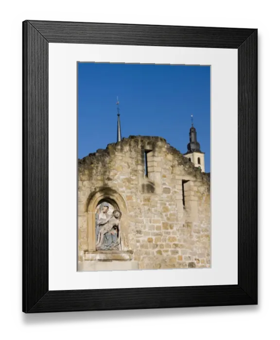 Framed Print : Luxembourg, Luxembourg City. Plateau du Rham city gate detail Framed Print : Luxembourg, Luxembourg City. Plateau du Rham city gate detail