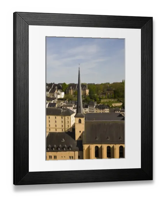 Framed Print : Europe, Luxembourg Framed Print : Europe, Luxembourg