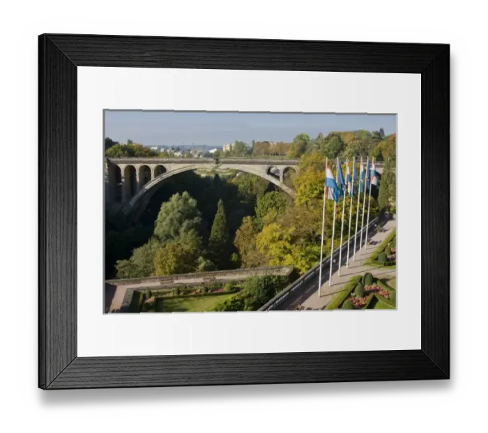 Framed Print : Europe, Luxembourg Framed Print : Europe, Luxembourg