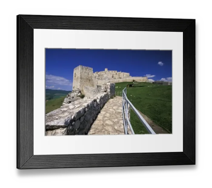 Framed Print : Slovakia, Spis Region, Spissky Hrad. Spis Castle Framed Print : Slovakia, Spis Region, Spissky Hrad. Spis Castle