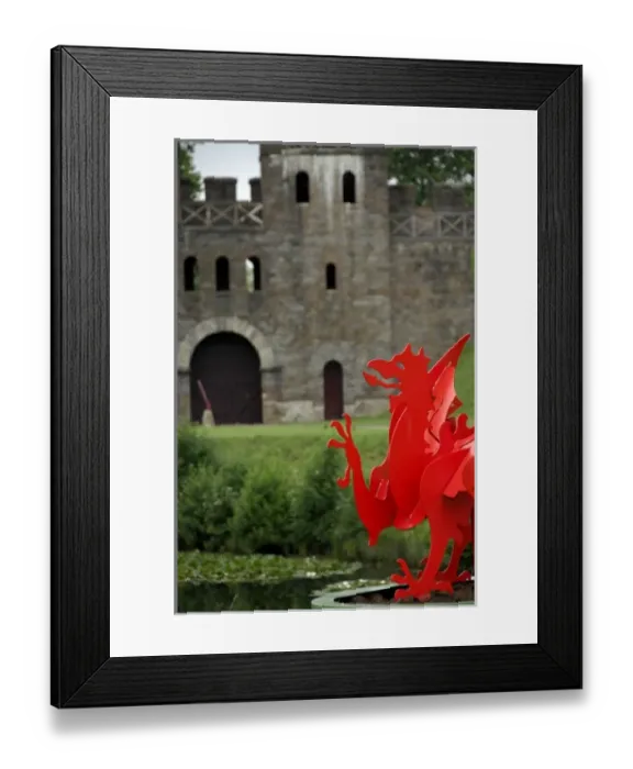 Framed Print : Europe, Wales, Cardiff. Cardiff Castle. Welsh country symbol, mythical red winged dragon Framed Print : Europe, Wales, Cardiff. Cardiff Castle. Welsh country symbol, mythical red winged dragon
